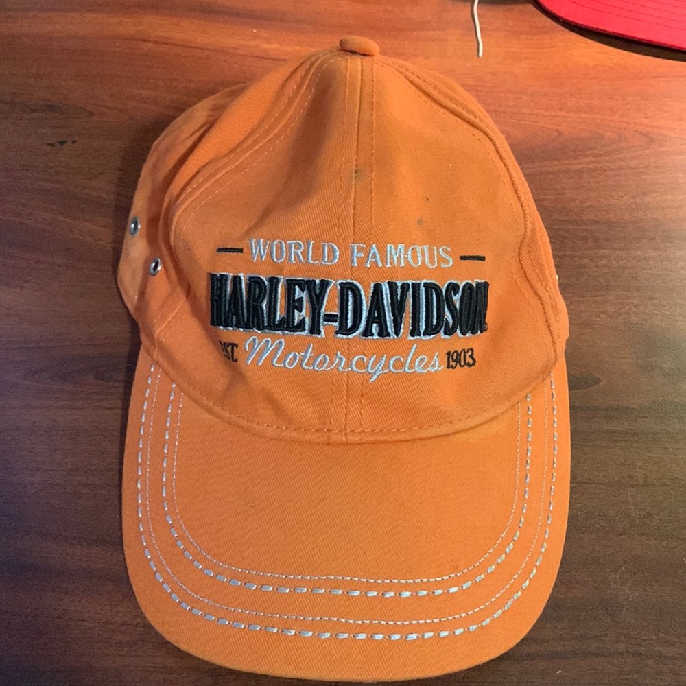 Harley Davidson Velcro strap hat